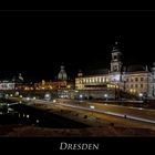 Sächsische Impressionen " Dresdner - Stadtansichten, bei Nacht*.... "