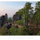 Sächsische Impressionen " Elbsandsteingebirge - Bastei...."