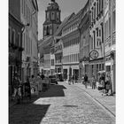 Sächsische Impressionen " Meißen - Blick, auf die Frauenkirche... "