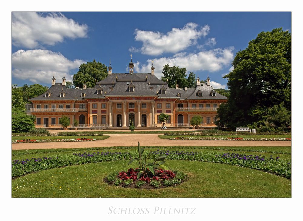Sächsische Impressionen " Schloss Pillnitz...."