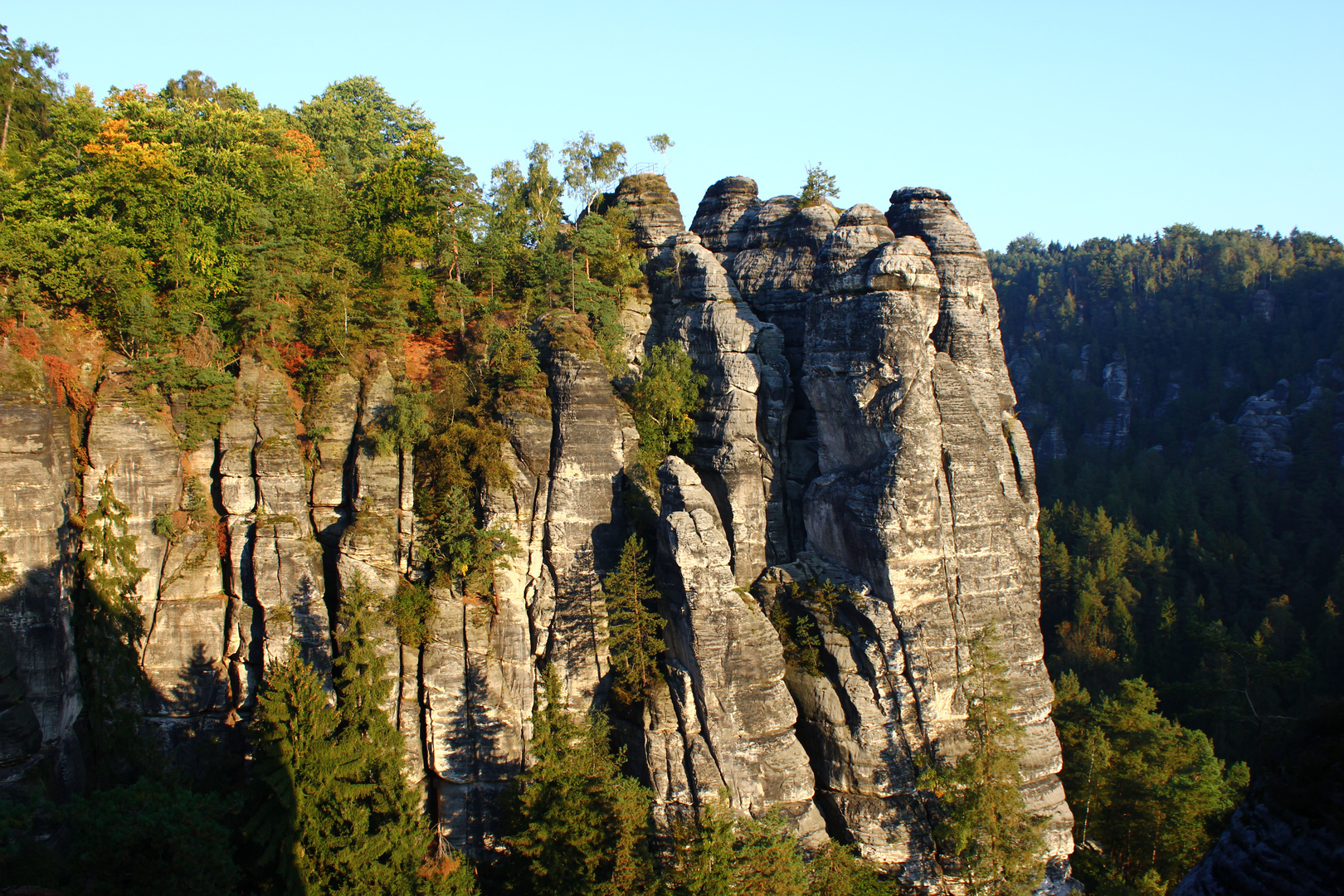 Sächsische Schweiz an der Bastei !