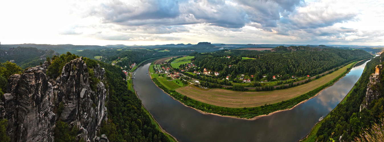 Sächsische Schweiz/ Basteiaussicht