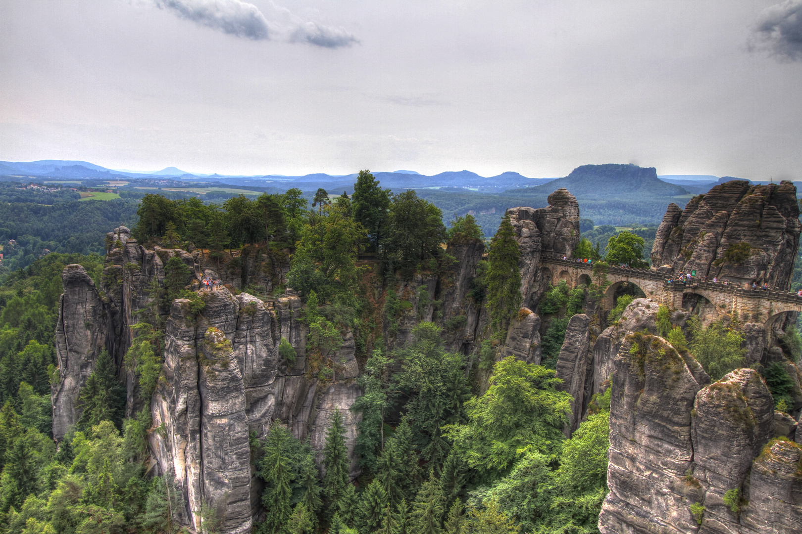 Sächsische Schweiz - Basteibrücke