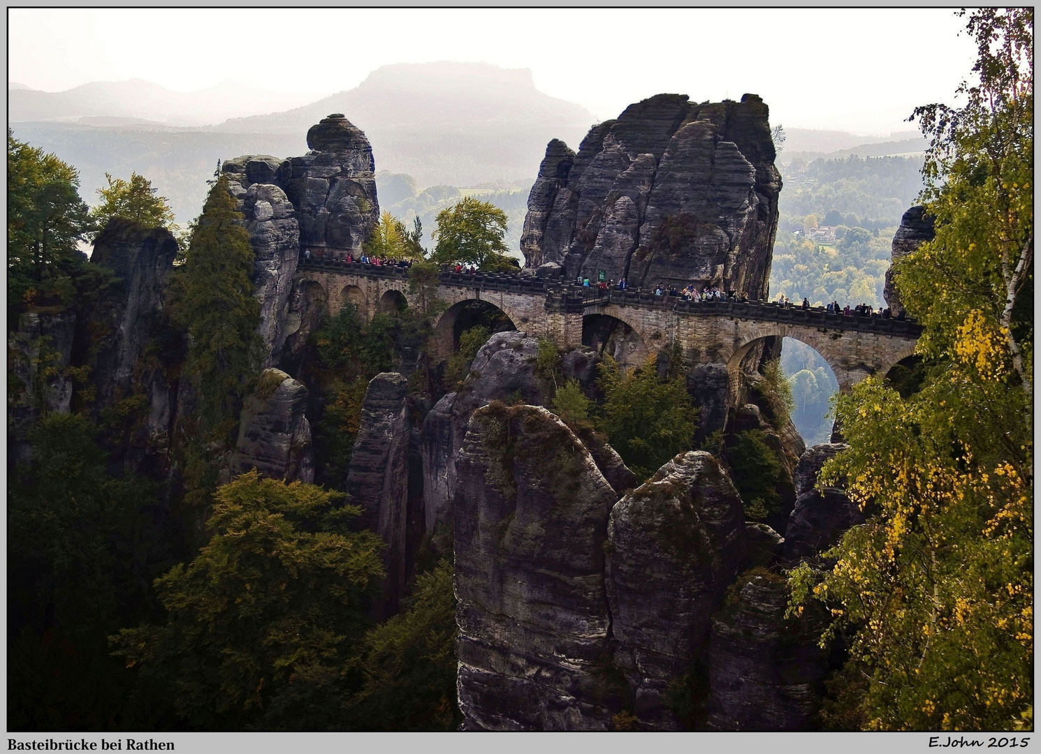 Sächsische Schweiz Basteibrücke