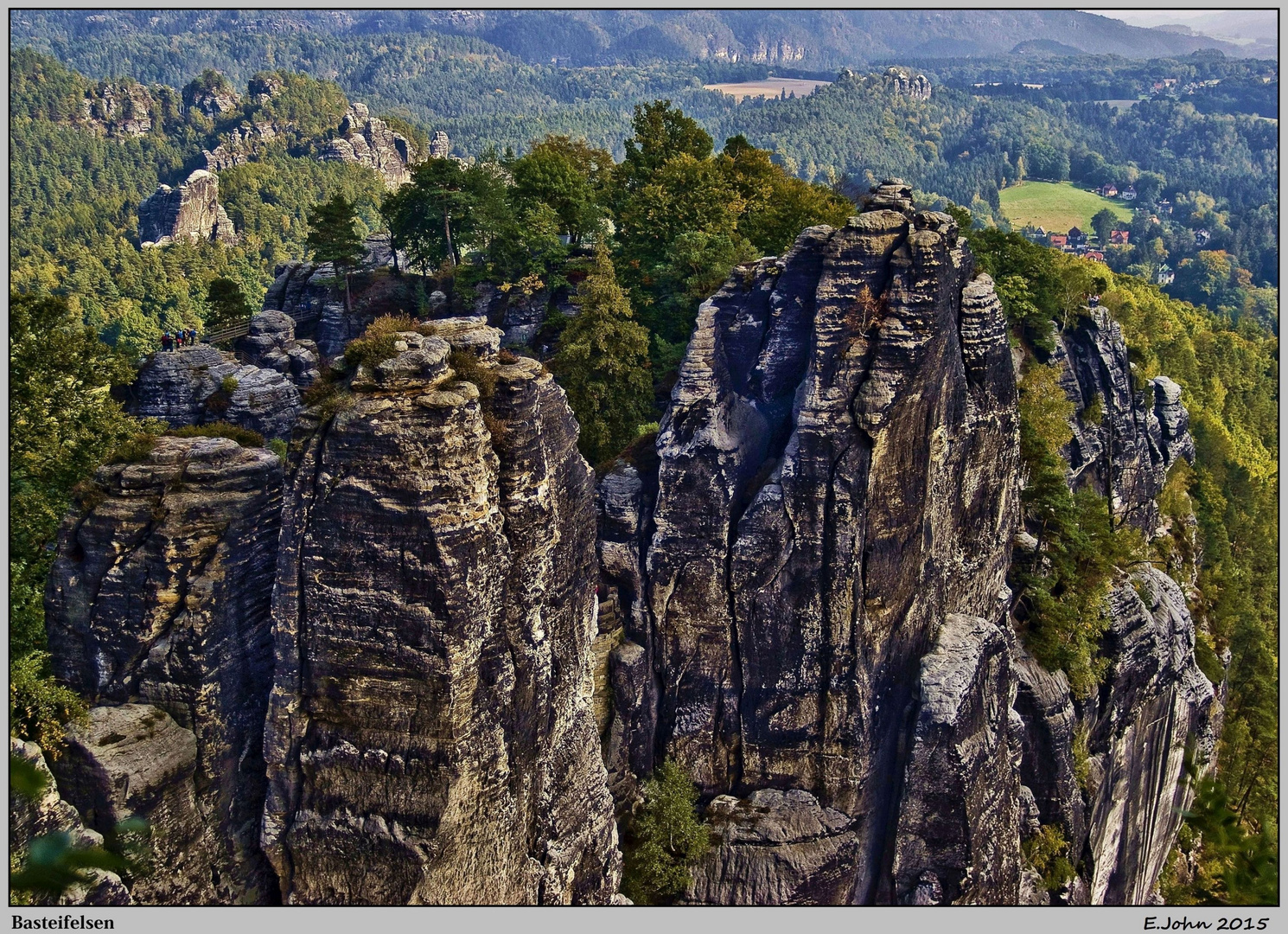 Sächsische Schweiz - Basteifelsen