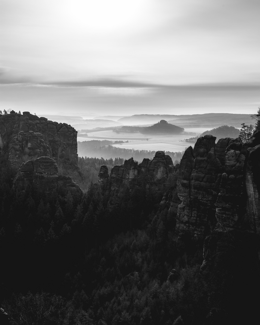 Sächsische Schweiz | Black and White