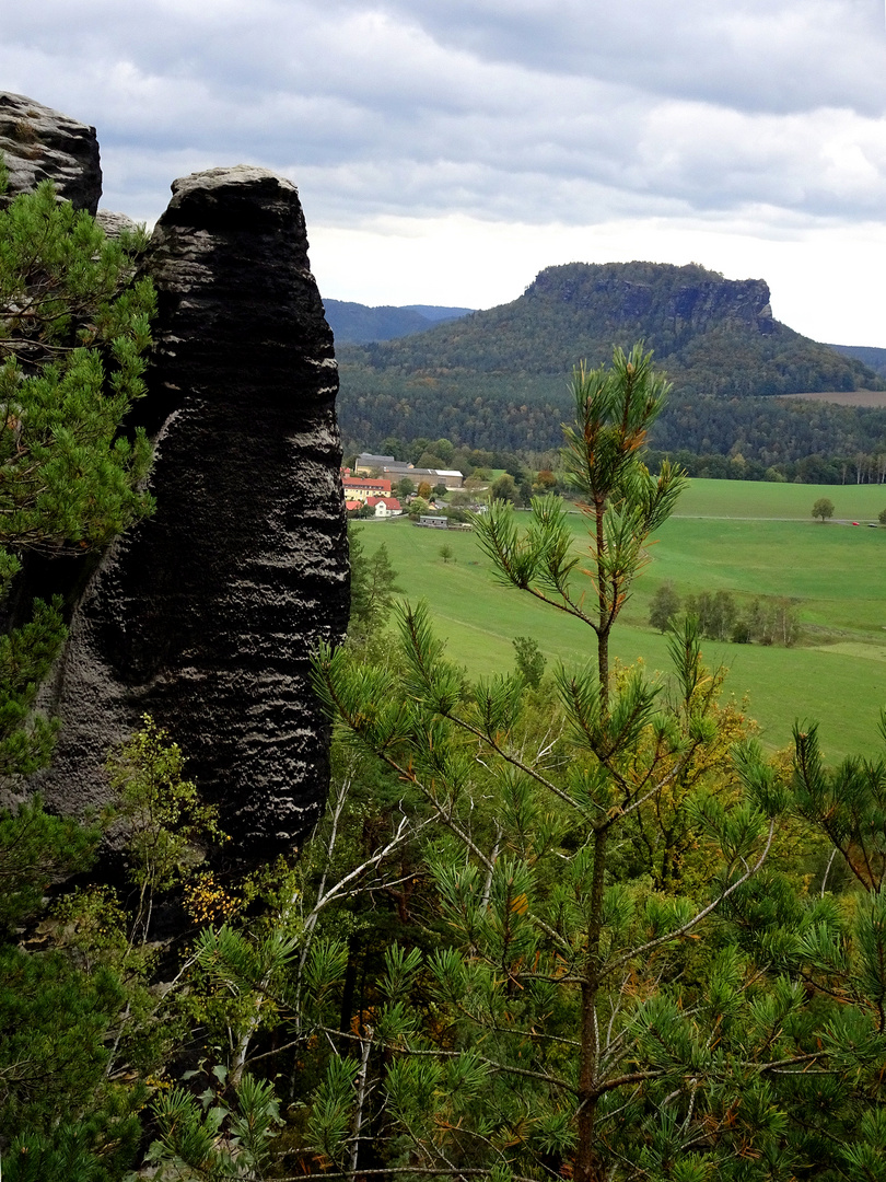 Sächsische Schweiz - Blick vom Kammweg