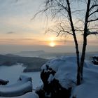 Sächsische Schweiz- Blick vom Pfaffenstein