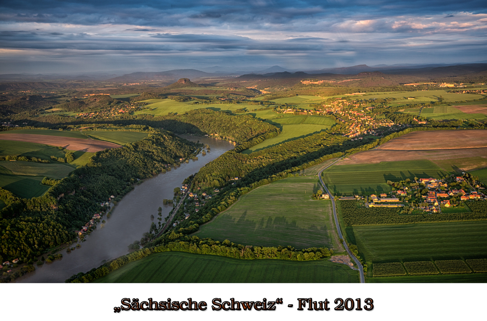 Sächsische Schweiz - Flut - Dresden - Juni 2013