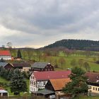 Sächsische Schweiz gestern Mittag in Pfaffendorf...