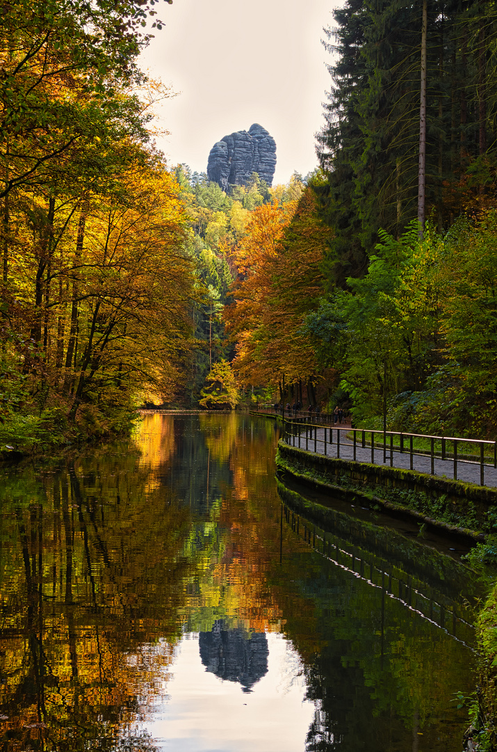 Sächsische Schweiz im Herbst