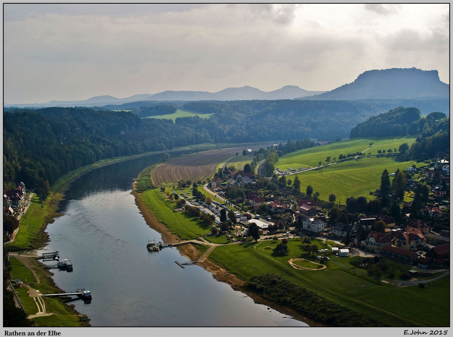 Sächsische Schweiz - Rathen an der Elbe