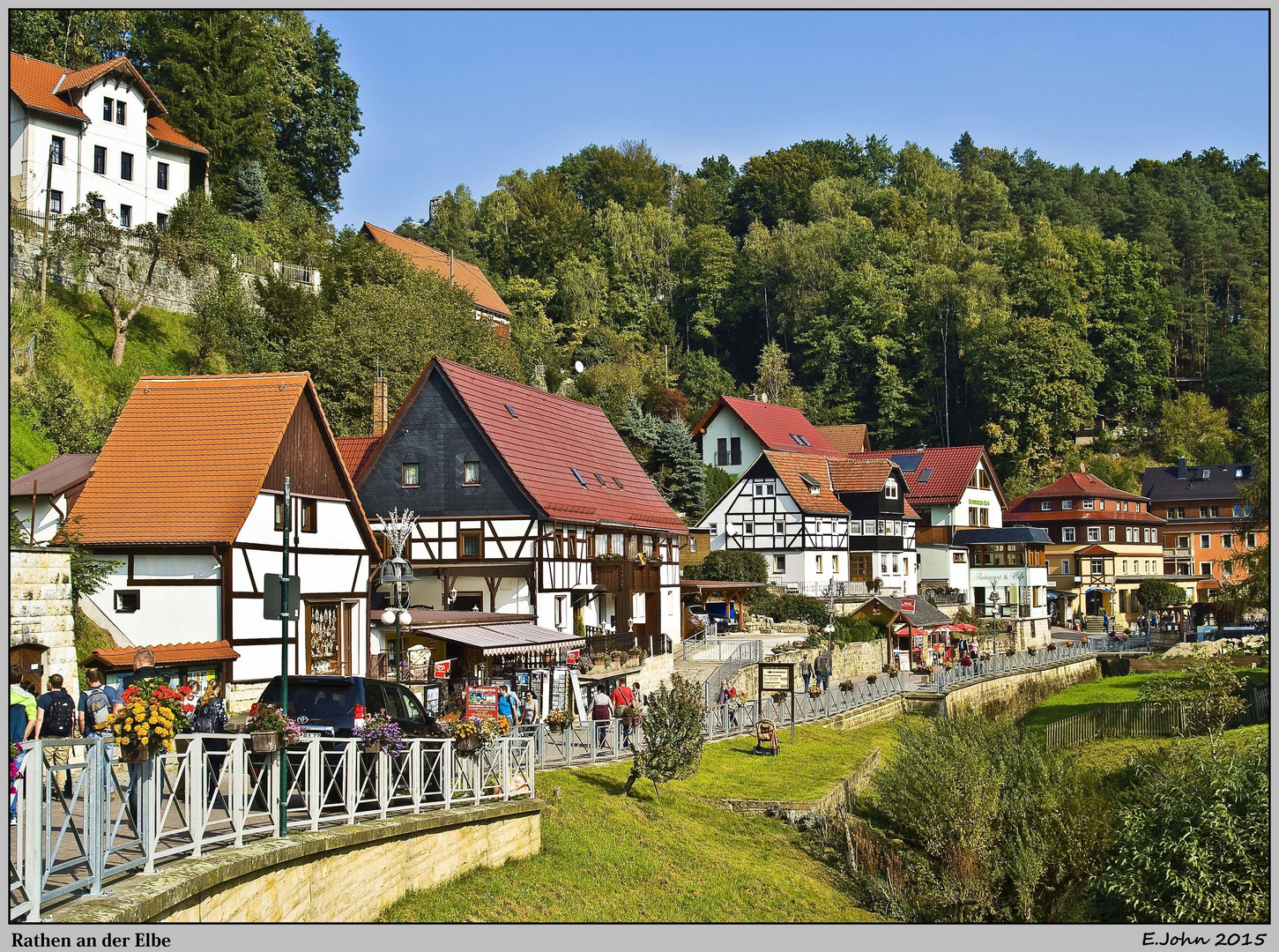 Sächsische Schweiz - Rathen an der Elbe