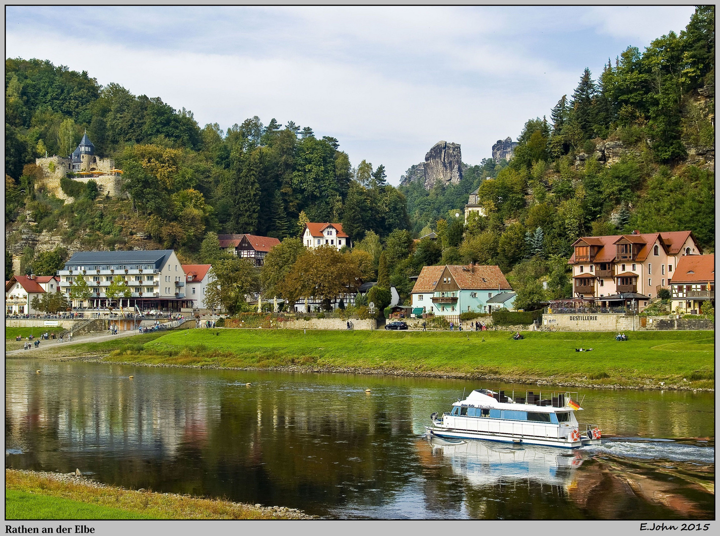 Sächsische Schweiz - Rathen an der Elbe