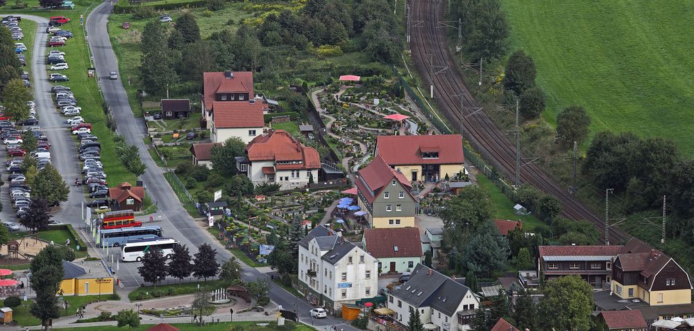  Sächsische Schweiz, Rathen und die Miniatureisenbahn ...