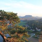 Sächsischen Schweiz, Blick auf  Lilienstein