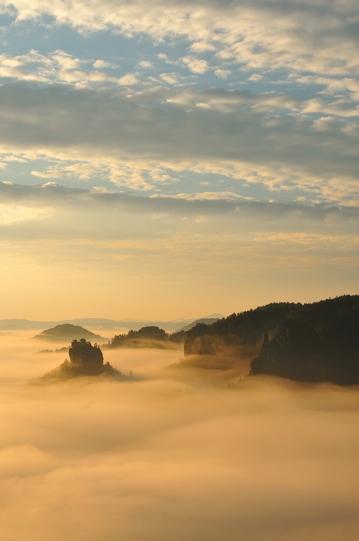 Sächsisches Nebelmeer