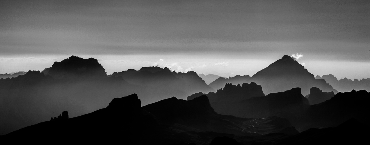 Sägezähne der Dolomiten