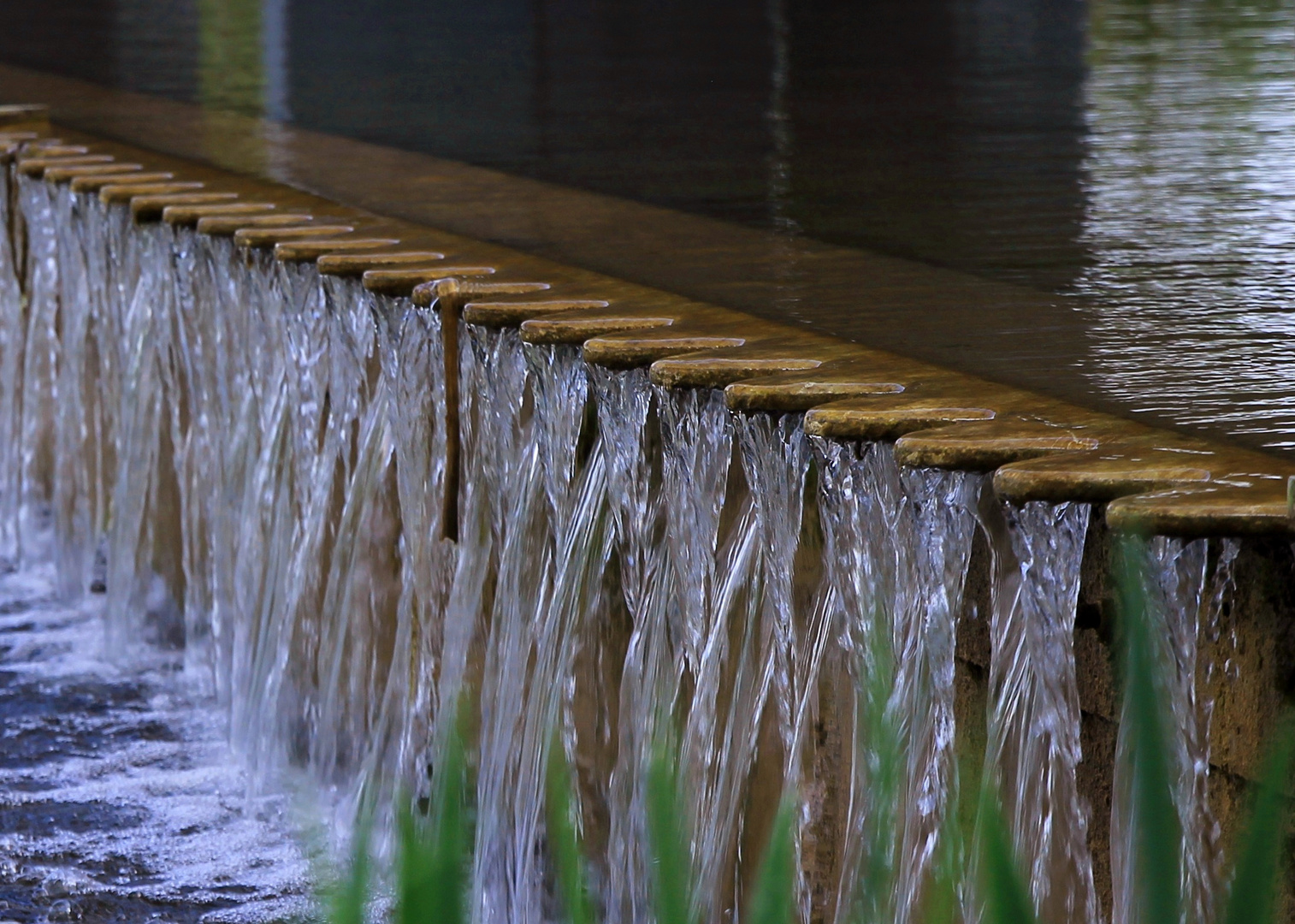 Sägezahn Wasserfall