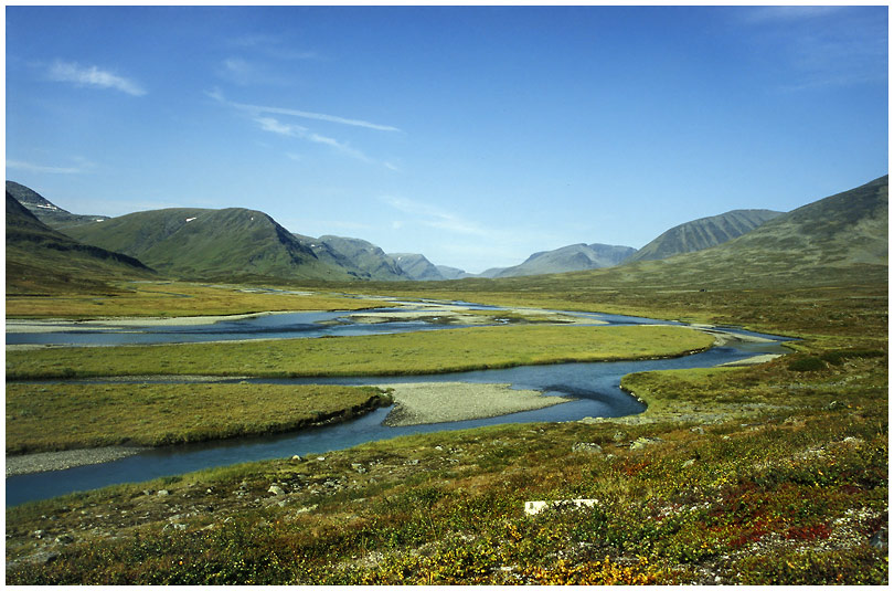 Sälka am Kungsled (Lappland/Schweden)