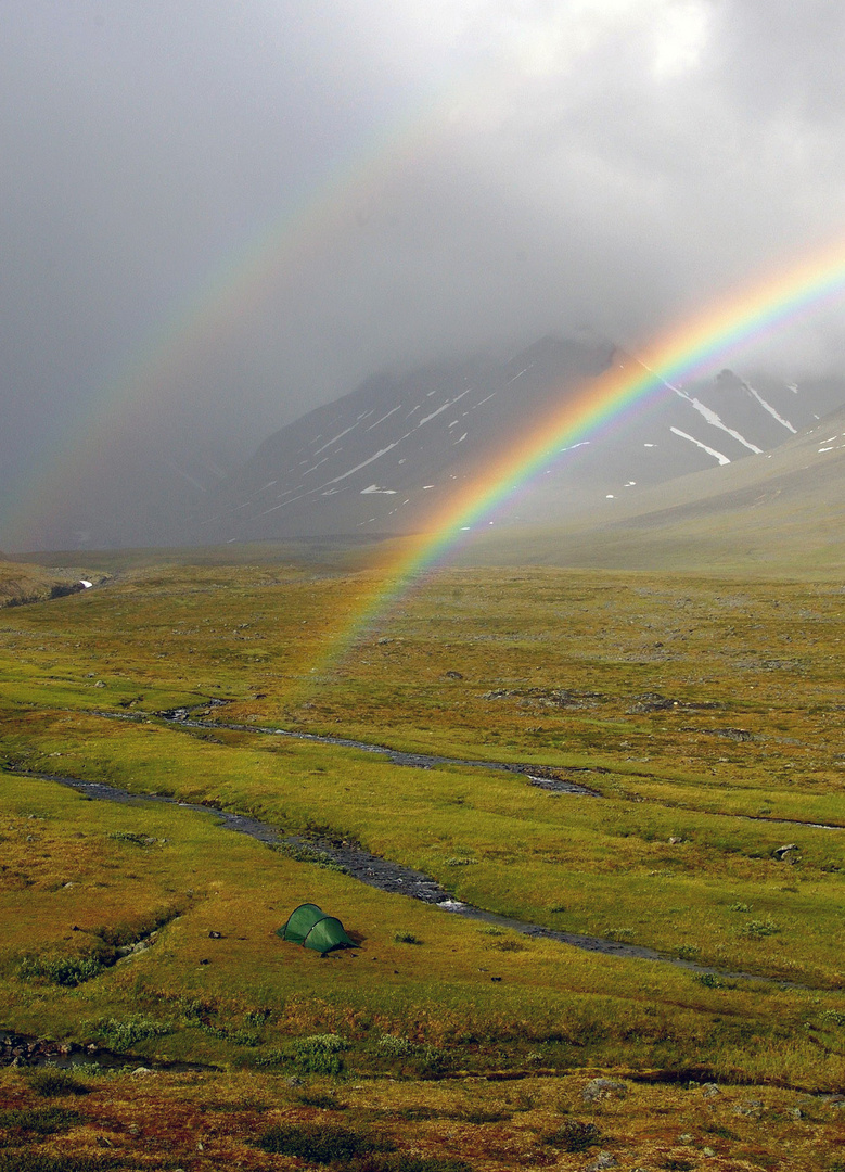 Sälka am Kungsleden