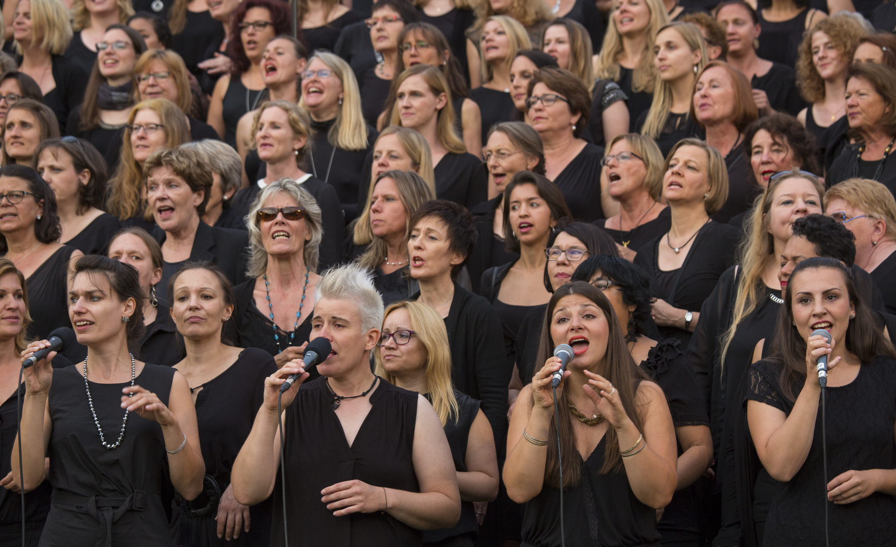 Sängerinnen im Gospelchor Stuttgart