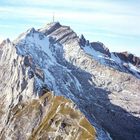 Säntis 2501 müM mit Lisengrat