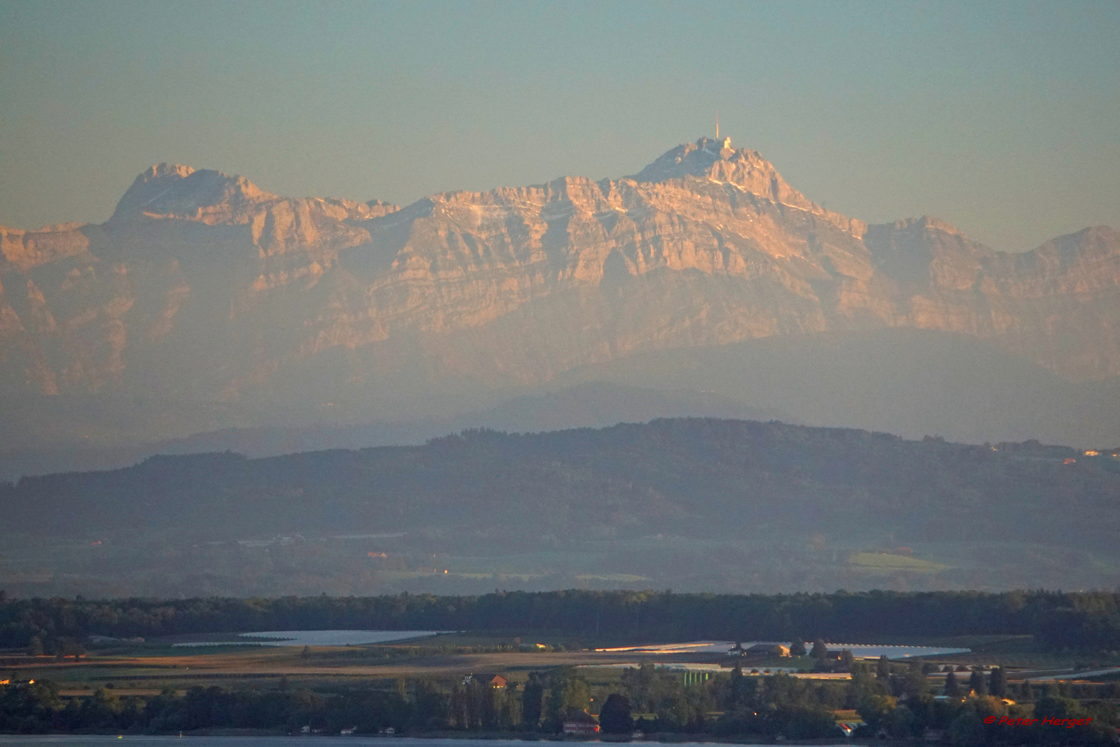 Säntis am Abend