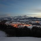 Säntis am Abend