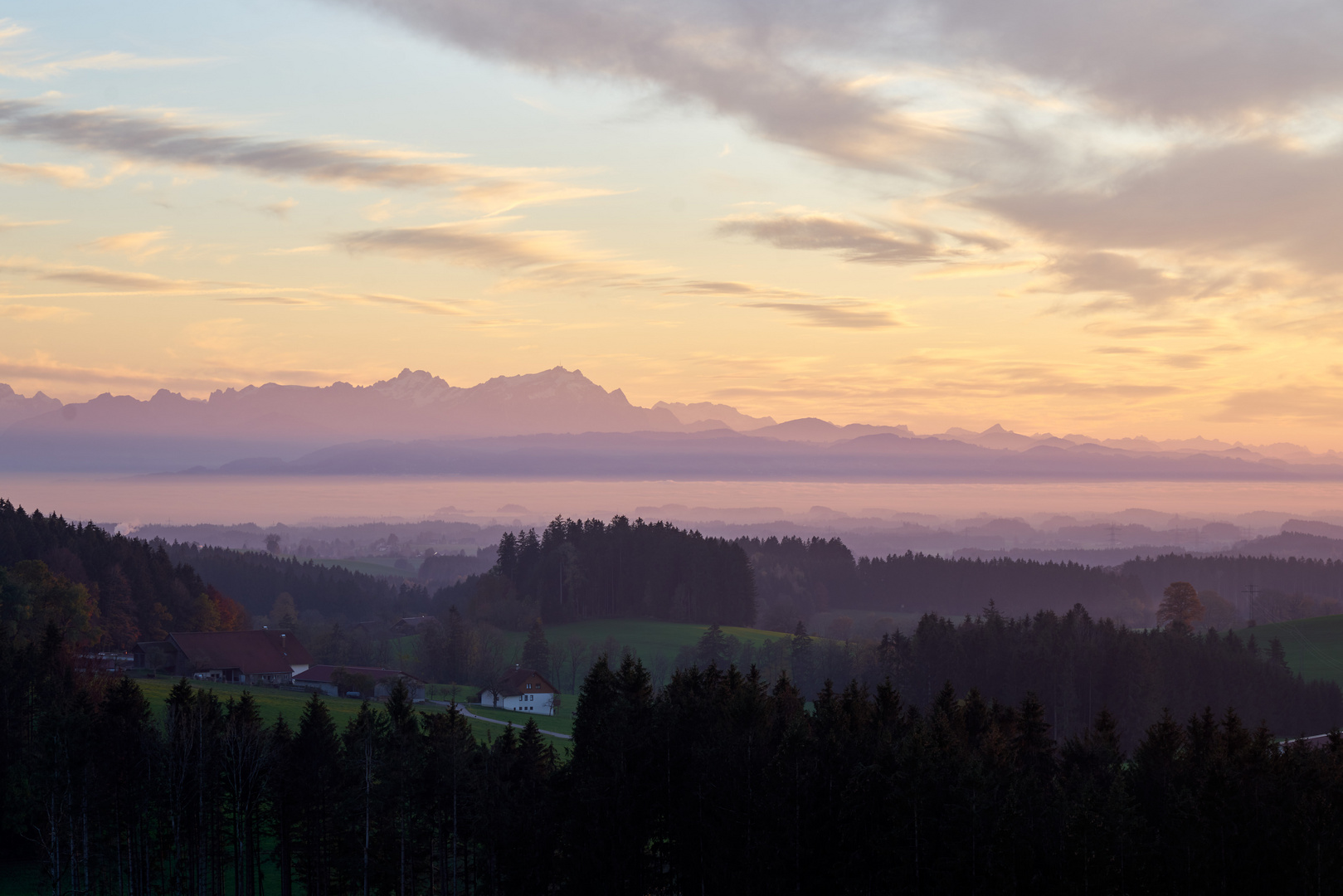 Säntis am Abend