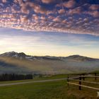 Säntis-Appenzell-Unterland im Nebel