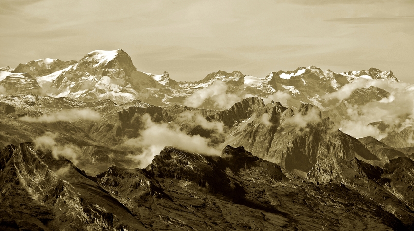 Säntis (CH), Blick nach SW