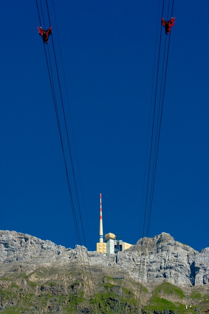 Säntis Gipfel mit Seilbahn (SUI)