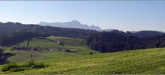 Säntis im Dunst