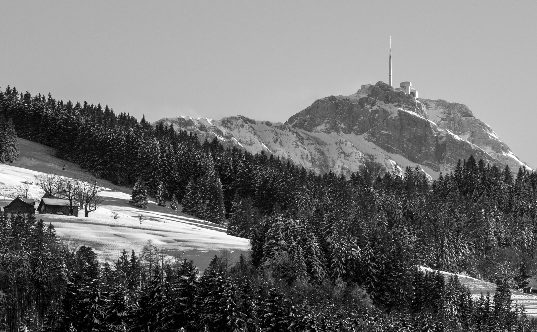 Säntis im Schnee