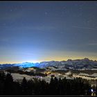 Säntis in klarer Sternennacht