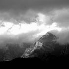 Säntis in Wolken