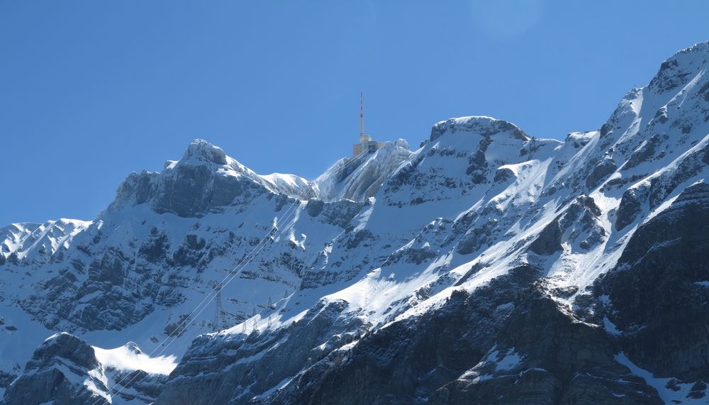 Säntis, jedesmal was Besonderes