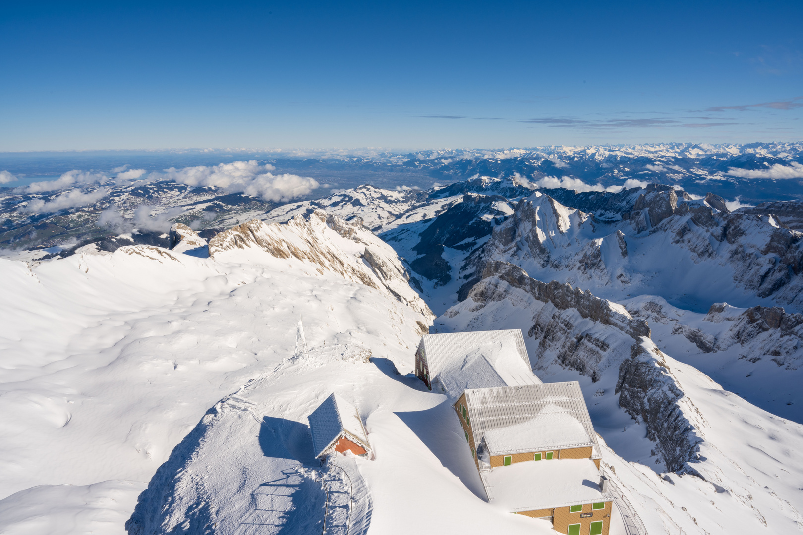 Säntis mit kaiserlichem Weitblick