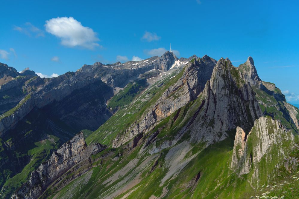 Säntis - Ostansicht