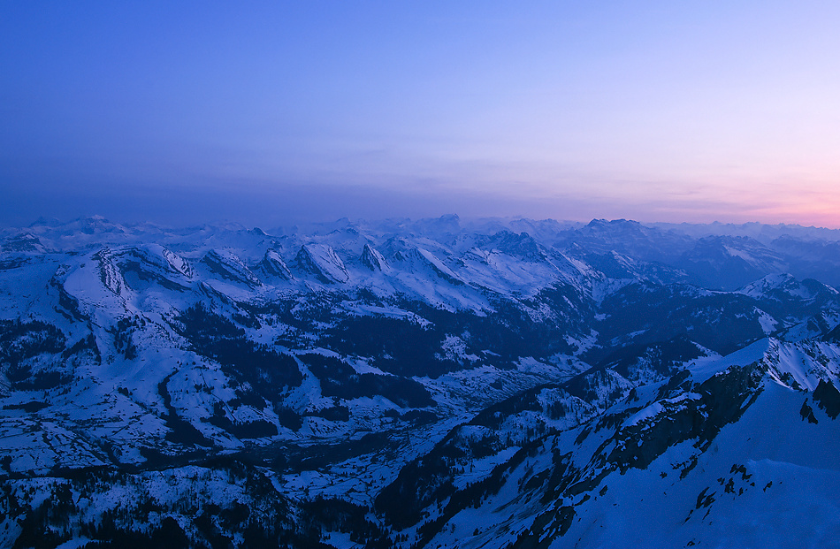 säntis sunset