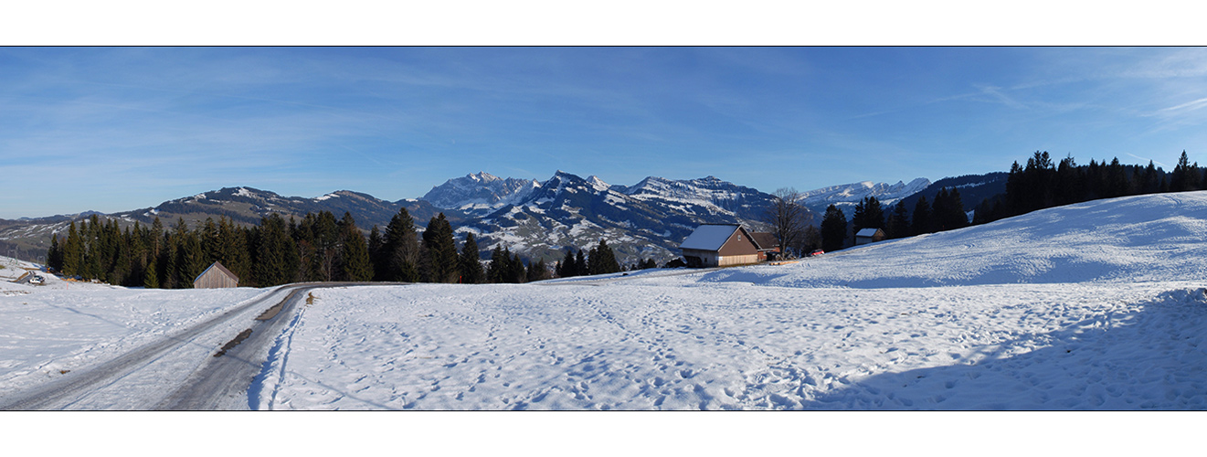 Säntis und Kurfirsten