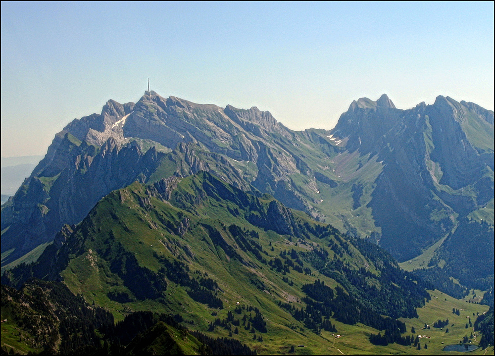 Säntis und Schafberg