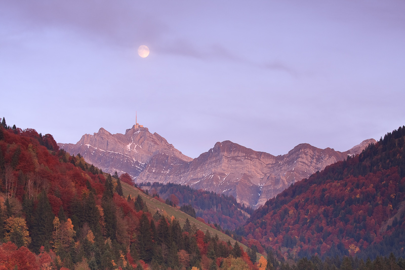 Säntis und Vollmond II