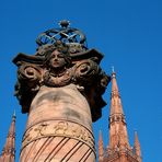 Säule vor der Marktkirche