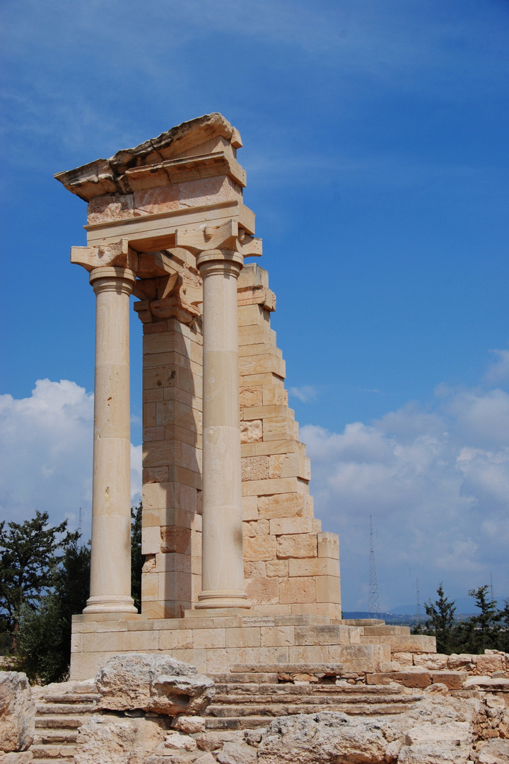 Säulen Foto & Bild | europe, cyprus, östliches mittelmeer Bilder auf