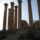 Säulen d. Artemis Tempels in Jerash