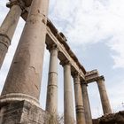 Säulen eines Tempels im Forum Romanum