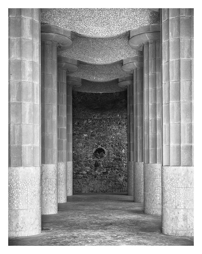 Säulen im Park Güell