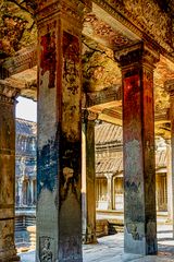 Säulen  in Angkor Wat